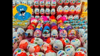 Супер Выпуск Открываю 200 Яиц С Сюрпризом с Яркими Фигурками Внутри. Unboxing 200 Surprise Eggs