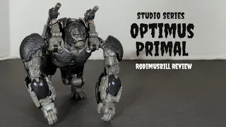 Transformers Studio Series ROTB Leader Class Optimus Primal Figure (#106) - Rodimusbill Review