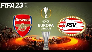 FIFA 23 | Arsenal vs PSV - UEL UEFA Europa League - Gameplay