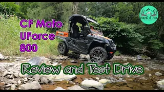 CF Moto Uforce 800 Review