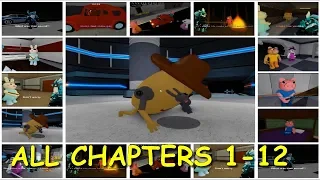 SOLO MODE | ROBLOX PIGGY  ALL Chapters 1-12 + Distorted memory