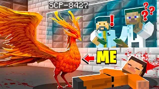 I Became SCP-8427 "The Phoenix" in MINECRAFT! - Minecraft Trolling Video