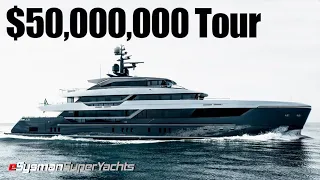 $50 Million Superyacht Full Inside Tour! - M/Y Virtuosity