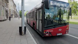 Spotting Buses and Trolleybuses in Vilnius, Lithuania 18/05/2024