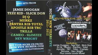 DJ Pantha B2B DJ Total - Niche & Sidewinder NYE 2011 @ o2 Leicester - 4x4 Bassline