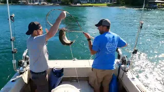 Pulling Copper For Canandaigua Lake Trout - July 2022