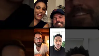 Ryan eggold join ig live with freema, tyler and jocko