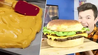 I Made Tasty's 30 POUND Burger - Buzzfeed TESTED