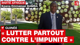 Guinée : « La lutte contre l'impunité doit se faire jusque dans le camp du colonel Doumbouya » • RFI