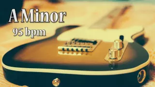 A Minor Rock Guitar Backing Track (95 bpm)