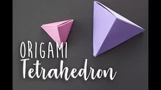 Origami Tetrahedron