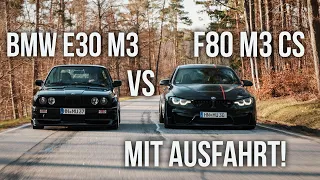 LEVELLA | BMW E30 M3 vs F80 M3 CS | Der Vergleich - Mit Ausfahrt!