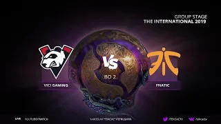 🔴 [TI9] VP vs Fnatic | EG vs NiP | Bo2 | The International 2019 LIVE