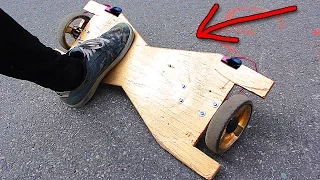 КАК СДЕЛАТЬ ГИРОСКУТЕР В ДОМАШНИХ УСЛОВИЯХ ! HOW to MAKE Hoverboard at home