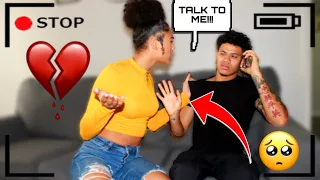 IGNORING MY GIRLFRIEND FOR 24 HOURS PRANK!!