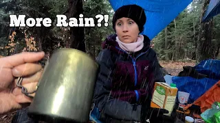 Camping in Heavy Rain - Pinchot Trail South Loop Backpacking Trip