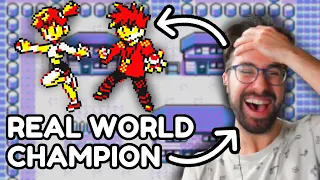 Pokemon but the World Champion controls the AI