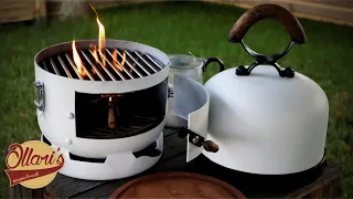 Building the Ultimate Grill Bottle from Scrap Materials / All in one cooking station!