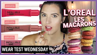 NEW COLLECTION! L'Oreal Infallible Les Macarons Liquid Lipstick | WTW