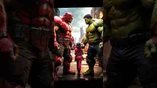 Hulk VS Juggernaut Смотри Нейросети в профиле👆#avengers #hulk #marvel #juggernaut #comics #film