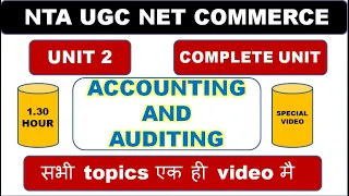 UNIT 2 | ACCOUNTING AND AUDITING | COMPLETE UNIT | TOPIC WISE PDF NOTES