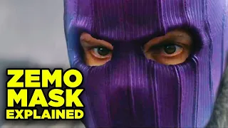 Falcon and Winter Soldier: Why Does Zemo Wear a Purple Mask? | Inside Marvel Q&A