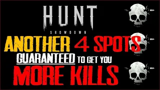 ANOTHER 4 Sneaky Spots to Get You MORE KILLS in Hunt Showdown