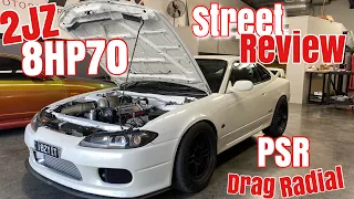 FINAL RESULTS! 8HP70 swapped 2JZ S15 Silvia