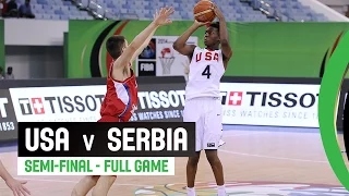 USA v Serbia - Semi-Final Full Game - 2014 FIBA U17 World Championship