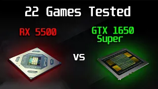 Rx 5500 vs GTX 1650 Super vs Rx 570 vs Rx 580 | Benchmark Test in 22 Games