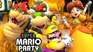 ABM: SUPER MARIO PARTY !! Kamek's Tantalizing Tower !! Gameplay Match !! HD