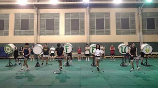 FEU Drummers' Soundcheck for Tam Rally 2023