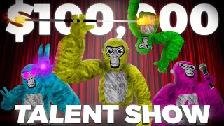 $100,000 Gorilla Tag Talent Show! - Part 1