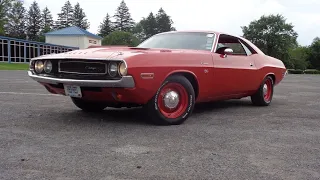 Dads Car ! Survivor 1970 Dodge Challenger R/T 426 Hemi in Red & Ride My Car Story with Lou Costabile