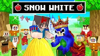 Minecraft But it's Snow White❤💙 @AyushMore