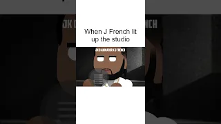 When J french lit up the Studio | Shades