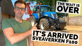 Installing a farm auto steer system  Sveaverken F100 #Realfarmingvideos #farmingautoguidancesystems