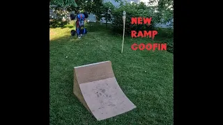 New ramp goofin