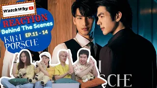 วอดวาย Reaction | KinnPorsche The Series : Behind The Scenes [EP.11-14] #KinnPorscheTheseries