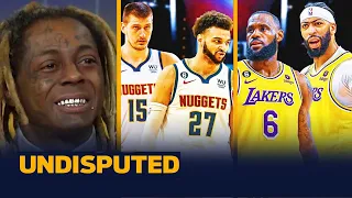 UNDISPUTED | "I got my faith in the LeBron & Davis" - Wayne expects the Lakers to upset the Nuggets