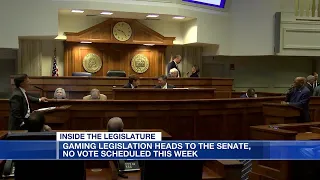 Gaming legislation heads to Alabama Senate; no vote scheduled this week