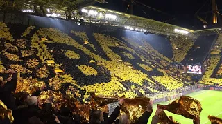 BVB Dortmund - Paris (2:1) Stimmung / Fans / Choreographie / Erste Runde Krankenschein ...