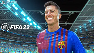 FIFA 22 | Barcelona Vs Bayern Munich Ft. Lewandowski, Raphinha, Mane, | UEFA Champions League | 4K