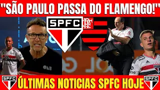 SPFC TODAY - SÃO PAULO X FLAMENGO - TRICOLOR HIGHLIGHTED | GRAND CHILD | CASES LUIZÃO, GALOPPO AND +