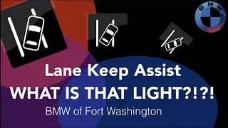 WHAT IS THAT LIGHT?!?! Lane Keep Assist BMW