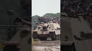 The Weald Foundation's Jagdpanther 411 being demonstrated at the Tank Museum, Bovington, UK #ww2