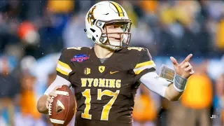 Strongest Arm in College Football || Wyoming QB Josh Allen Career Highlights ᴴᴰ