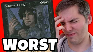 The Worst Black Reserved List Cards in Magic: The Gathering