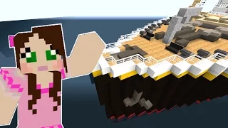 Minecraft: TITANIC MOVIE - THE SHIP IS SINKING!! - Custom Roleplay [4]