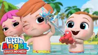 Byar Byur di Kolam Berenang 💦🏊🏼Kartun Anak | Little Angel Bahasa Indonesia